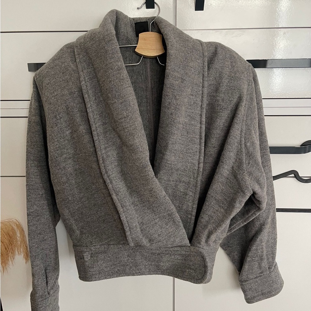 Gray Teddy Jacket - image 3